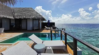 Dusit Thani Maldives, Two-Bedroom Ocean Pavilion,Roomtour,Maldives, Baa Atolls @AllHotelReview