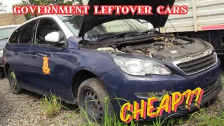 Government leftover cars, are they CHEAP?