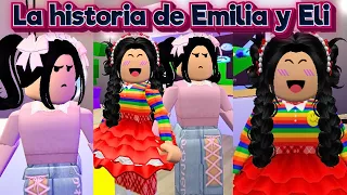 LA HISTORIA DE EMILIA Y ELI 😧😟HISTORIA ROBLOX BROOKHAVEN