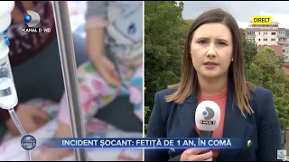 Stirile Kanal D (18.09.2021) - Incident socant: fetita de 1 an in coma! | Editie de pranz