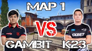 [RU] Gambit vs K23 | StarLadder CIS RMR | Map 1 Inferno
