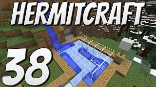 Minecraft :: Hermitcraft #38 - Hermit Holes w/ Zueljin - "Water Slide"