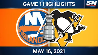 NHL Game Highlights | Islanders vs. Penguins, Game 1 – May 16, 2021