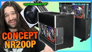 Cooler Master's "Super Conductor" Heatsink, New NR200P Case Concept, & Clever ITX