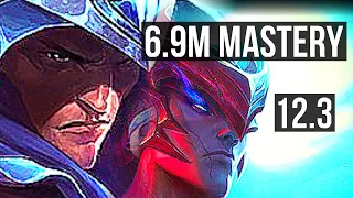 TALON vs YONE (MID) | 6.9M mastery, 7 solo kills, 1300+ games, Godlike | BR Diamond | 12.3