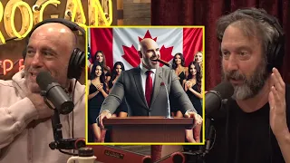 Joe Rogan as prime minister of Canada | Joe Rogan & Tom Green