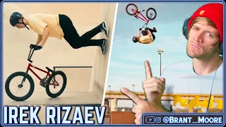 Both Of These In The SAME VIDEO?!?! Irek Rizaev ONLY BANGERS - BMX REACT