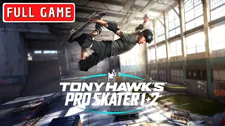 Tony Hawk's Pro Skater 1+2: 100% FULL GAME - All Goals, Medals, Stats and Collectibles!