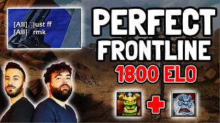 How to Create a PERFECT FRONTLINE - Legion TD OZE 10.3A - Duo With FrozenKhan