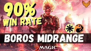 CHANDRA IS TOO GOOD IN MYTHIC | BOROS MIDRANGE | Historic MTG Arena Deck