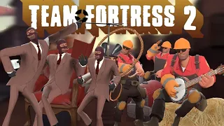 все насмешки на инженера и шпиона в Team Fortress 2