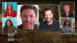 Jensen Ackles and Jared Padalecki playing know your bro | The Talk CBS | Supernatural