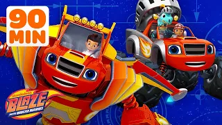 Blaze Knight Monster Machine! w/ AJ | Science Games for Kids | Blaze and the Monster Machines