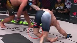 The Most Terrifying Knee Injury in UFC 2023...