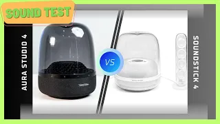 Sound Test - Harman Kardon Aura Studio 4 VS SoundStick 4