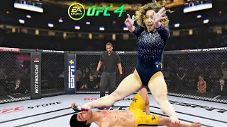 PS5 | Bruce Lee vs. Gymnast Katelyn (EA Sports UFC 4)