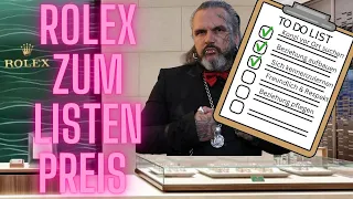 Wie du an deine Rolex Uhr zum Listenpreis kommst!!!