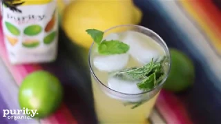 Healthy Coconut Water Mint Mojito Mocktail