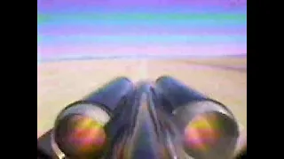 Thrust SSC: tail view