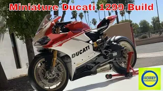 How its made, 1/4 Ducati 1299 Panigale Motorcycle model, { Giant Scale Super Detailed Model }