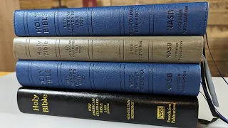 NASB Side Column Reference Bible REVIEW & COMPARISON