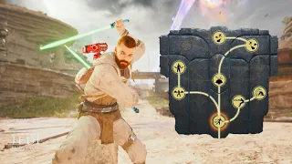 Dual Wield Lightsaber Max Level Gameplay - Star Wars Jedi Survivor
