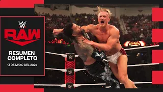 WWE RAW 13 Mayo 2024 - Resumen Completo en Español