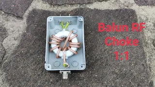 Balun RF Choke 1:1 50 Ohm