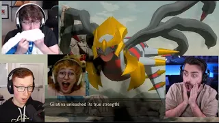 Best Giratina Second Phase Reactions | Pokemon Legends Arceus Vs Volo