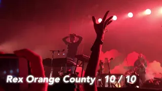 Rex Orange County - 10 / 10 (Live 1/27 @Chicago)