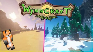 Wynncraft #6 Из пекла в холод | Wynncraft прохождение, ММОРПГ сервер в Майнкрафте.