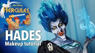 Disney Hades Makeup + Wig + Teeth prosthetics tutorial