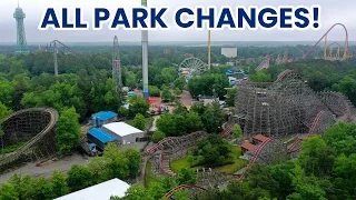 Everything New at Kings Dominion in 2024! Project 305, Coaster Construction,  Grizzly Retrack & More