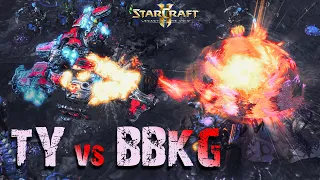 StarCraft 2: БЕШЕНЫЙ ЗЕРГ из КИТАЯ - ГЕНИЙ НЕ ПОМОГ (TY vs BKGG)