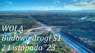 Budowa drogi S1 Wola cz. IV [4K UHD]