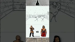 The Rock vs Rocky Balbao 😂 #rockybalboa #therock #cartoon #funny #videos #animation #vs