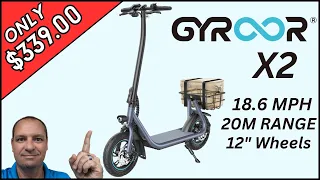 Testing The Gyroor X2 Budget E-Scooter For College Students, Teens & Young Adults!