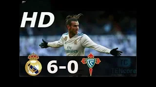 Real Madrid vs Celta Vigo 6-0 Goals & Highlights HD 12/05/18