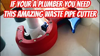 AMAZING NEW PLUMBING PIPE CUTTER REVIEW!!,ITS BY KNIPEX AND ITS AWESOME!! FULL REVIEW AND TEST!!