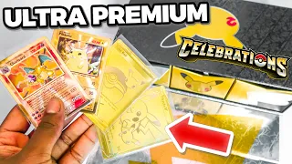 Opening Pokemon Celebrations Ultra Premium Collection Box! *EARLY*