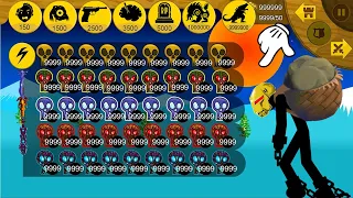 GOLD GIANT MINER CONTROLS ALL SKIN GIANT VS ALL ITEMS GAMES FULL HP | STICK WAR LEGACY - KASUBUKTQ