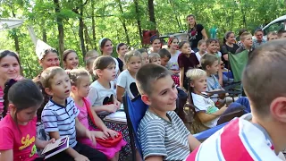Видеозарисовка -Детский Христианский лагерь СЦ" На Фаворе" Тилигул 2019
