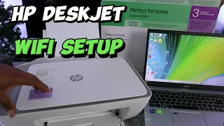 HP Deskjet Wireless Setup with Laptop Computer or PC !!