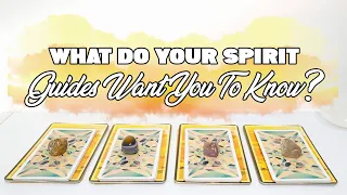 PICK A CARD 💛💜 What Do Your Spirit Guides Want You To Know?