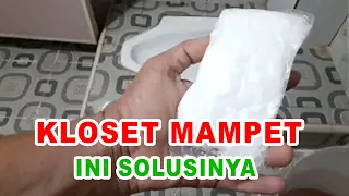 kloset mampet solusinya