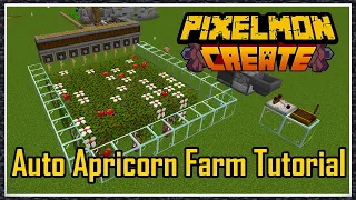 How to Make an Auto Apricorn Farm in Pixelmon X Create Mod! [Tutorial]