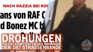 „Wir stechen euch ab“ – Polizisten nach Razzia bei Bonez MC und Raf Camora bedroht!