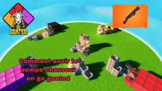 COMMENT AVOIR LE CHASSEUR EN MAP GO GOATED