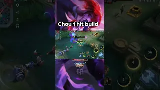 Chou oneshot build | Chou best build 2023