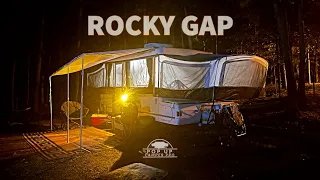 Campground And Gear / Rocky Gap State Park